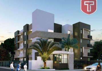 Apartamento com 2 dormitórios à venda, 57 m² por r$ 356.000 - jardim cidade universitária - joão pessoa/pb