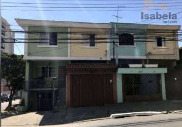 Sobrado ao lado do metrô saúde com 3 dormitórios à venda por r$ 830.000 - vila da saúde - são paulo/sp