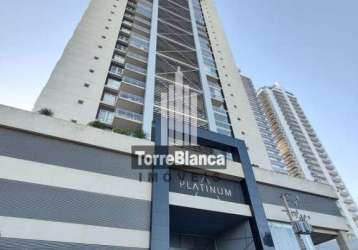 Apartamento com 3 dormitórios à venda, 123 m² - oficinas - ponta grossa/pr