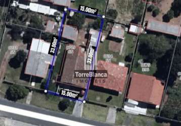 Terreno à venda 495m², boa vista, ponta grossa - pr