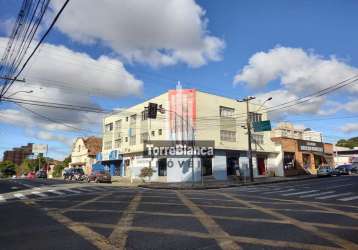 Sala para locação com localização privilegiada, ideal para seu negócio, centro, ponta grossa, pr