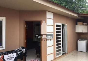 Casa com 3 dormitórios à venda, 66 m² por r$ 250.000,00 - oficinas - ponta grossa/pr