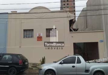 Casa com 4 dormitórios à venda, 200 m² por r$ 350.000,00 - centro - ponta grossa/pr