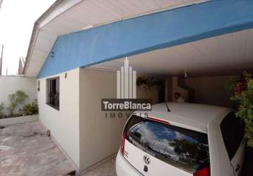 Casa com 2 dormitórios à venda, 90 m² por r$ 200.000,00 - núcleo 31 de março - ponta grossa/pr