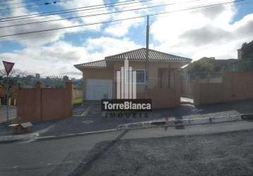 Casa com 2 dormitórios para alugar, 85 m² por r$ 1.400,00/mês - estrela - ponta grossa/pr