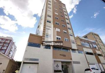 Apartamento central com 2 suites, ponta grossa, pr