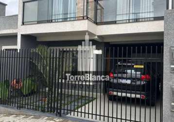 Sobrado triplex  à venda no bairro contorno em ponta grossa, pr