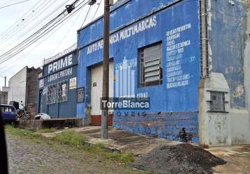 Barracão a venda orfãs, 660 m² e 355m² construídos- comercial em ponta grossa - pr