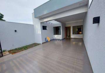 Casa com 3 quartos à venda, 94 m² por r$ 385.000 - parque avenida - maringá/pr