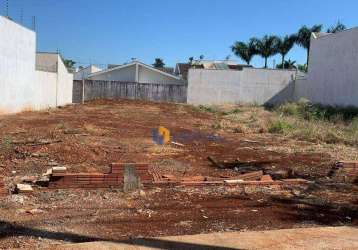 Terreno à venda, 453 m² por r$ 490.000,00 - jardim monte rei - maringá/pr