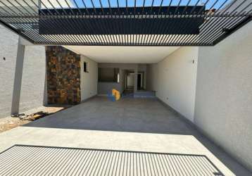 Casa com 3 quartos à venda, 107 m² por r$ 475.000 - jardim paris vi - maringá/pr