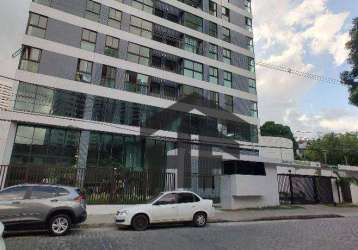 Apartamento de 43,30m² para alugar, com 2 quartos suítes e mobiliado, localizado em casa amarela, recife - pernambuco.