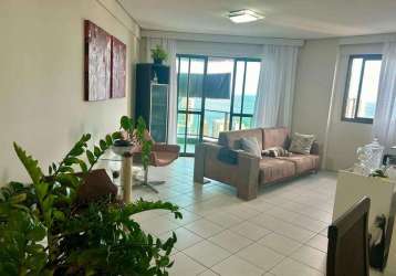 Apartamento de 135m² à venda, com 4 quartos (2 suítes), localizado em boa viagem, recife - pernambuco.