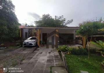 Casa de 125m² para alugar ou vender, com 3 quartos (02 suítes), localizado em aldeia, camaragibe - pernambuco