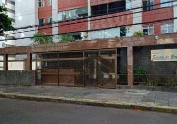 Apartamento de 120m² à venda, com 3 quartos (1 suíte), localizado em boa viagem, recife - pernambuco.