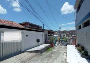 Duas casas, no terreno de 162m², à venda com 5 quartos, localizada no ibura, recife - pernambuco.