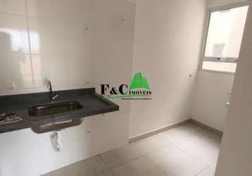 Apartamento para venda em limeira, parque das nações, 2 dormitórios, 1 banheiro, 1 vaga