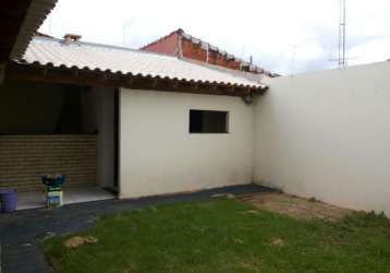 Casa para venda em araçatuba, água branca ii, 2 dormitórios, 1 banheiro, 2 vagas