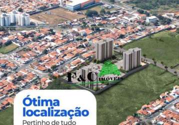 Apartamento para venda em paulínia, alto de pinheiros, 2 dormitórios, 1 banheiro, 1 vaga