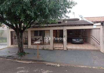 Casa com 3 dormitórios à venda, 80 m² por r$ 550.000 - jardim santa alice - londrina/pr