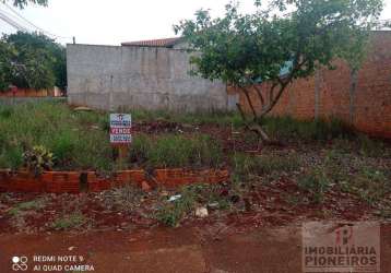 Terreno à venda, 252 m² por r$ 150.000 - jardim portal dos pioneiros - londrina/pr