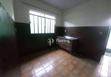 Edícula com 1 dormitório para alugar, 30 m² por r$ 600/mês - interlagos - londrina/pr