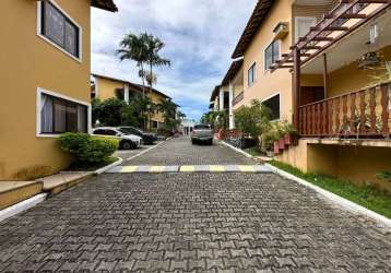 Casa duplex em stella maris, com 3/4 sendo uma suíte em condomínio - salvador / bahia