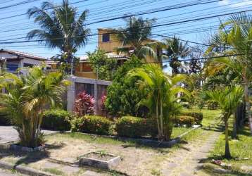 Cód. 36 stella maris casa com 5/4 sendo 2 suítes e quintal com piscina