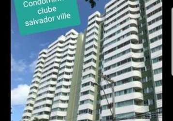 Cód. 551 paralela 2/4 com suíte reformado no cond salvador ville