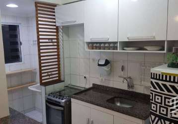 Apartamento com 2 dormitórios à venda, 47 m² por r$ 155.000,00 - santana - pindamonhangaba/sp