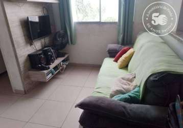 Apartamento com 2 dormitórios à venda, 47 m² por r$ 160.000 - crispim - pindamonhangaba/sp