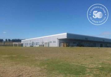 Galpão, 6556 m² - venda por r$ 25.000.000 ou aluguel por r$ 120.000/mês - distrito industrial - pindamonhangaba/sp