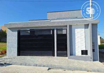 Casa com 3 dormitórios à venda, 112 m² por r$ 480.000 - loteamento residencial e comercial flamboyant - pindamonhangaba/sp