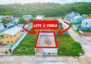 Terreno à venda cond. veredas do jacuípe - barra do jacuípe - camaçari - litotal norte da bahia