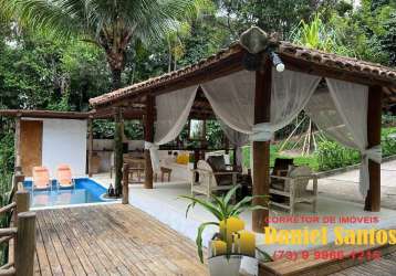 Casa com 4 quartos à venda na trancoso, 8457, trancoso, porto seguro, 1075 m2 por r$ 2.300.000