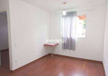 Apartamento com 1 dormitório à venda, 43 m² por r$ 180.000,00 - jardim monte alegre - são paulo/sp