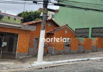 Terreno 250 metros com 2 casas vila ramos - freguesia do ó