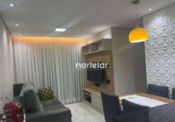 Apartamento com 2 dormitórios à venda, 56 m² por r$ 505.000,00 - vila palmeiras - são paulo/sp