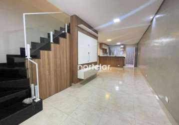 Sobrado com 3 dormitórios à venda, 100 m² por r$ 550.000,00 - vila marina - são paulo/sp