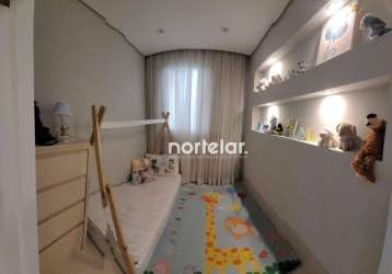 Apartamento com 3 dormitórios à venda, 74 m² por r$ 900.000,00 - parque são domingos - são paulo/sp