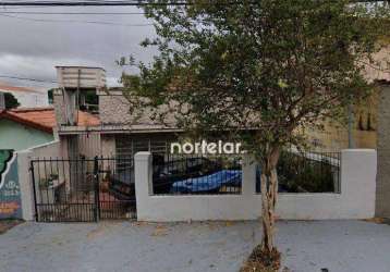 Terreno com casa antiga à venda na vila jaguara