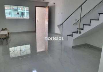 Sobrado com 3 dormitórios à venda, 140 m² por r$ 890.000,00 - jardim brasil - são paulo/sp