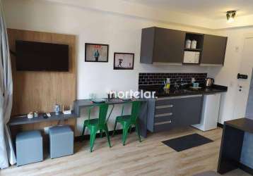 Studio novo mobiliado a venda 26m² a 100 metros do metro lapa