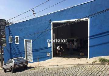 Galpão para alugar, 300 m² por r$ 4.800,00/mês - jardim peri - são paulo/sp