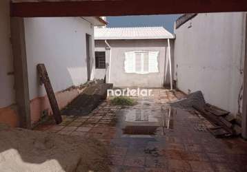 Casa térrea 14x22 de terreno com edícula nos fundo 2 cômodos,localizado na freguesia do ó, terreno muito bom para investir   imóvel esta em faze de re