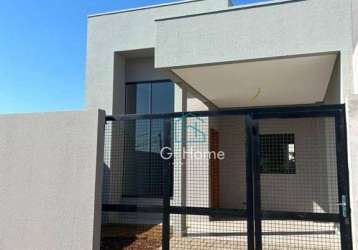 Casa com 3 dormitórios à venda, 83 m² por r$ 350.000,00 - universidade - londrina/pr