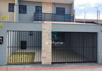 Sobrado com 3 dormitórios à venda, 95 m² por r$ 480.000,00 - jardim portal dos pioneiros - londrina/pr