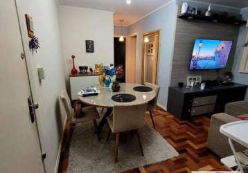 Apartamento com 3 dormitórios à venda, 62 m² por r$ 300.000 - santa tereza - porto alegre/rs