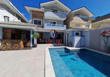 Casa alto padrão para venda em rio de janeiro, recreio dos bandeirantes, 4 dormitórios, 4 suítes, 6 banheiros, 3 vagas