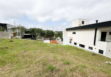 Excelente lote para venda em condomínio fechado no villa branca em jacareí/sp